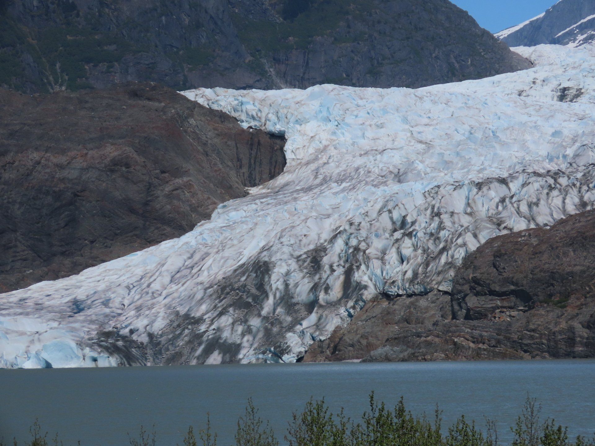 Royal Caribbean Alaska cruise and land tour Mendenhall Glacier