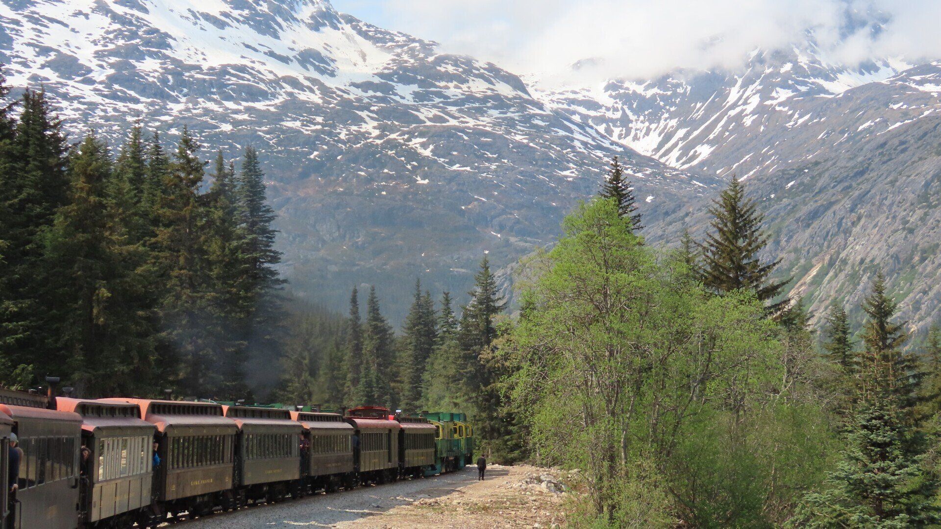 Royal Caribbean Alaska cruise and land tour White Pass Railroad