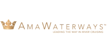 AMA Waterways Logo Distinctive Voyages Land and Sea Travel