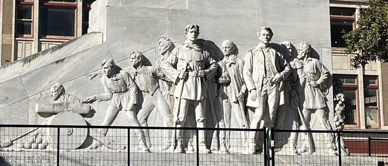 The-Alamo Mission San-Antonio Texas Centograph Memorial