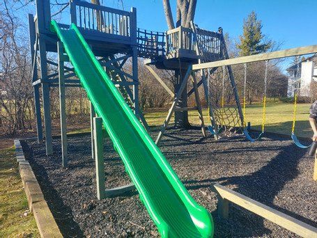 Outdoor Elevated Installation – Lake Bluff, LI – J.B. Builders