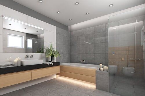 Wide Shower Room — Bathroom Renovation Kincumber in Central Coast, NSW