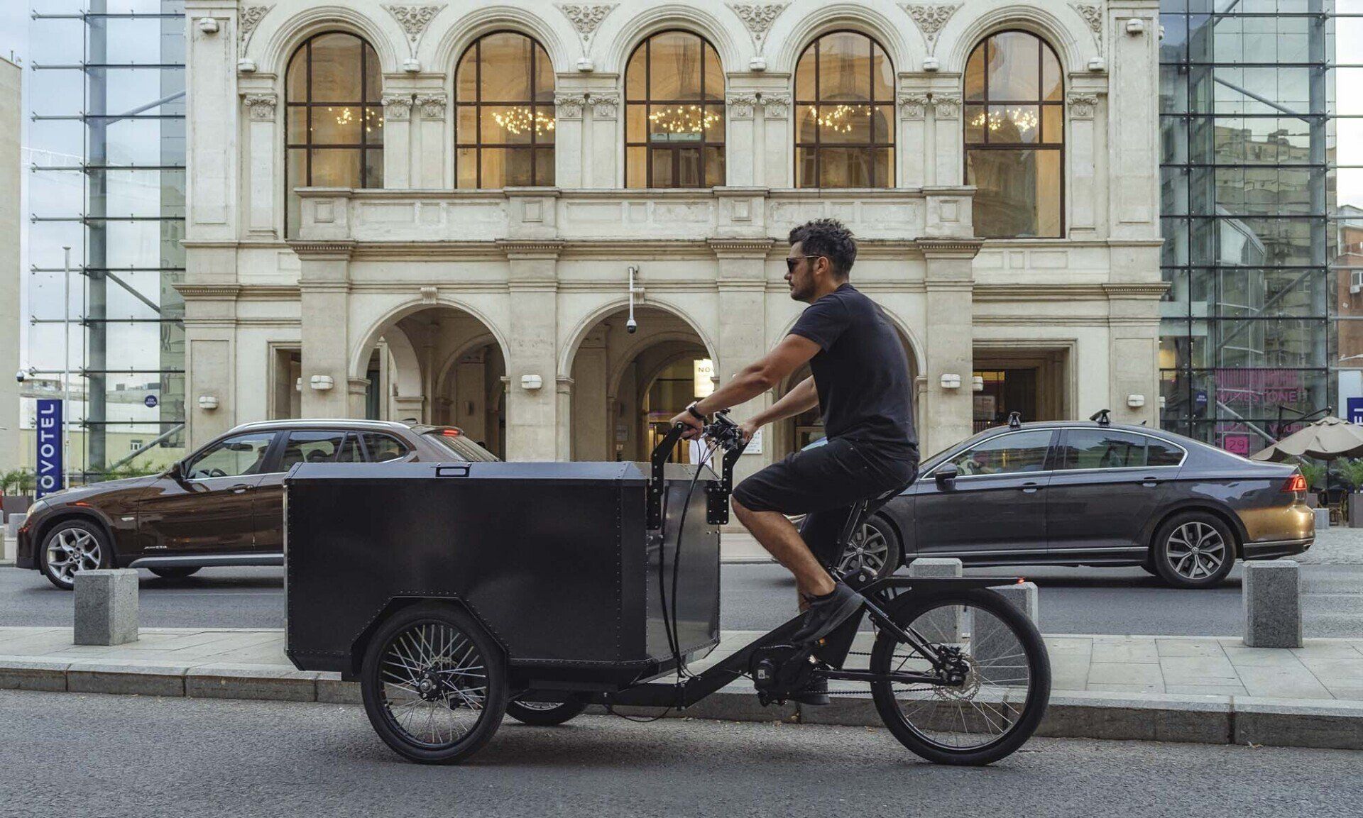 Bizz On Wheels vélo cargo électrique