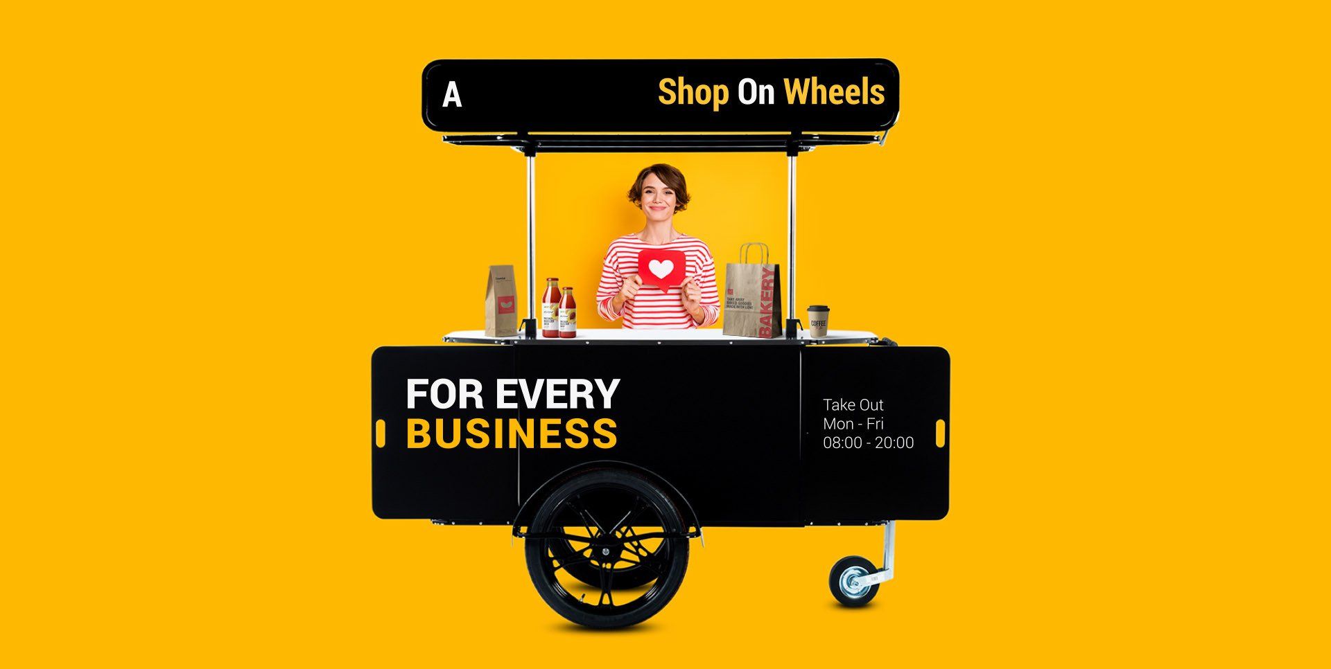 Bizz On Wheels foodcarts nourriture de rue triporteur alimentaire
