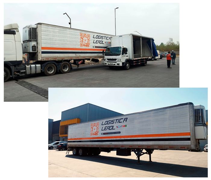 Logística Lerol sección transporte internacional terrestre