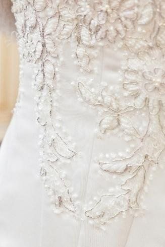 abito sposa dettaglio