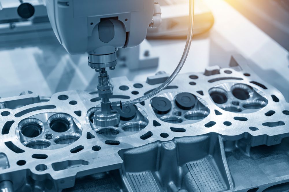 Industrial Robotic Arm Performs Precision Testing — Real Engine Hunter Valley, NSW