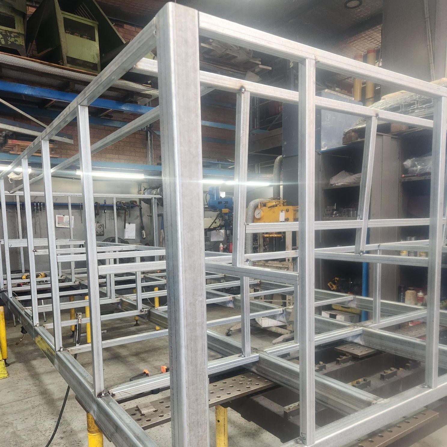 Metal Frame Structure — Real Engine Hunter Valley, NSW