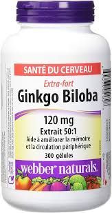 Webber Naturals Ginkgo Biloba