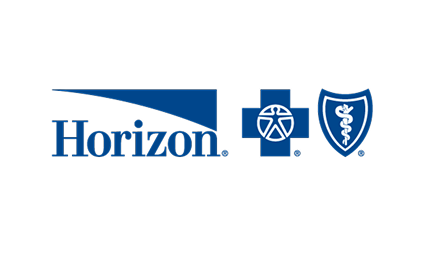 Horizon Blue Cross Blue Shield logo, dark blue with a white background.