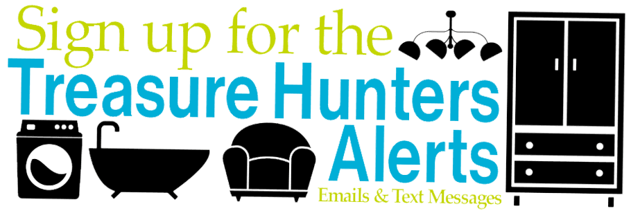 Sign Up for the Riverside ReStore's Treasure Hunters Email List