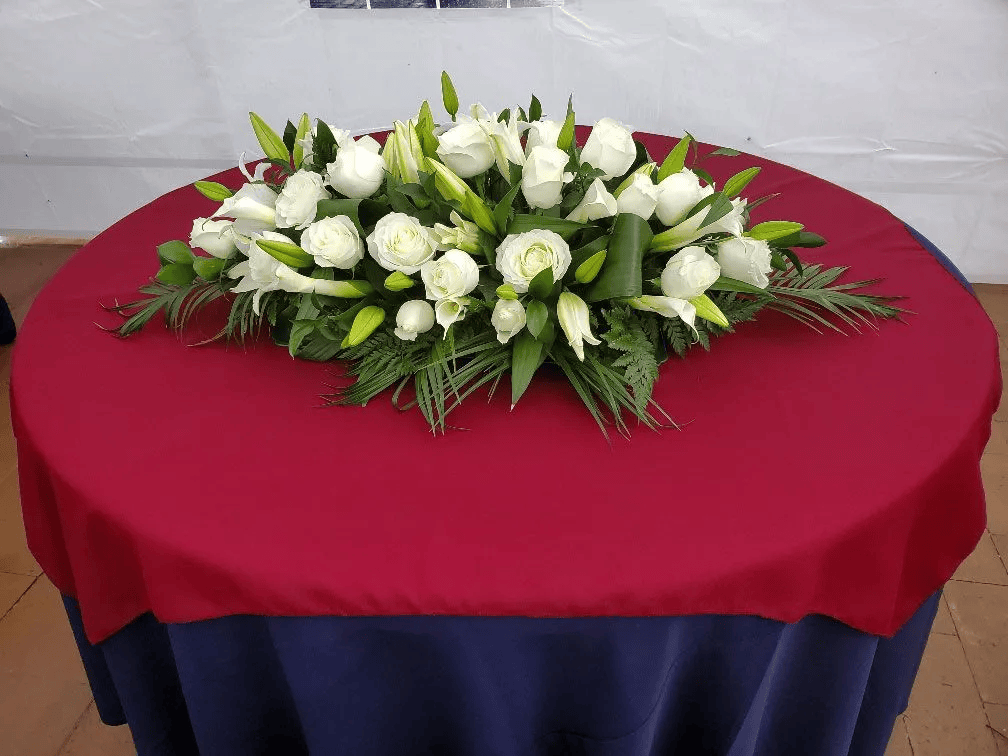 Flower in table