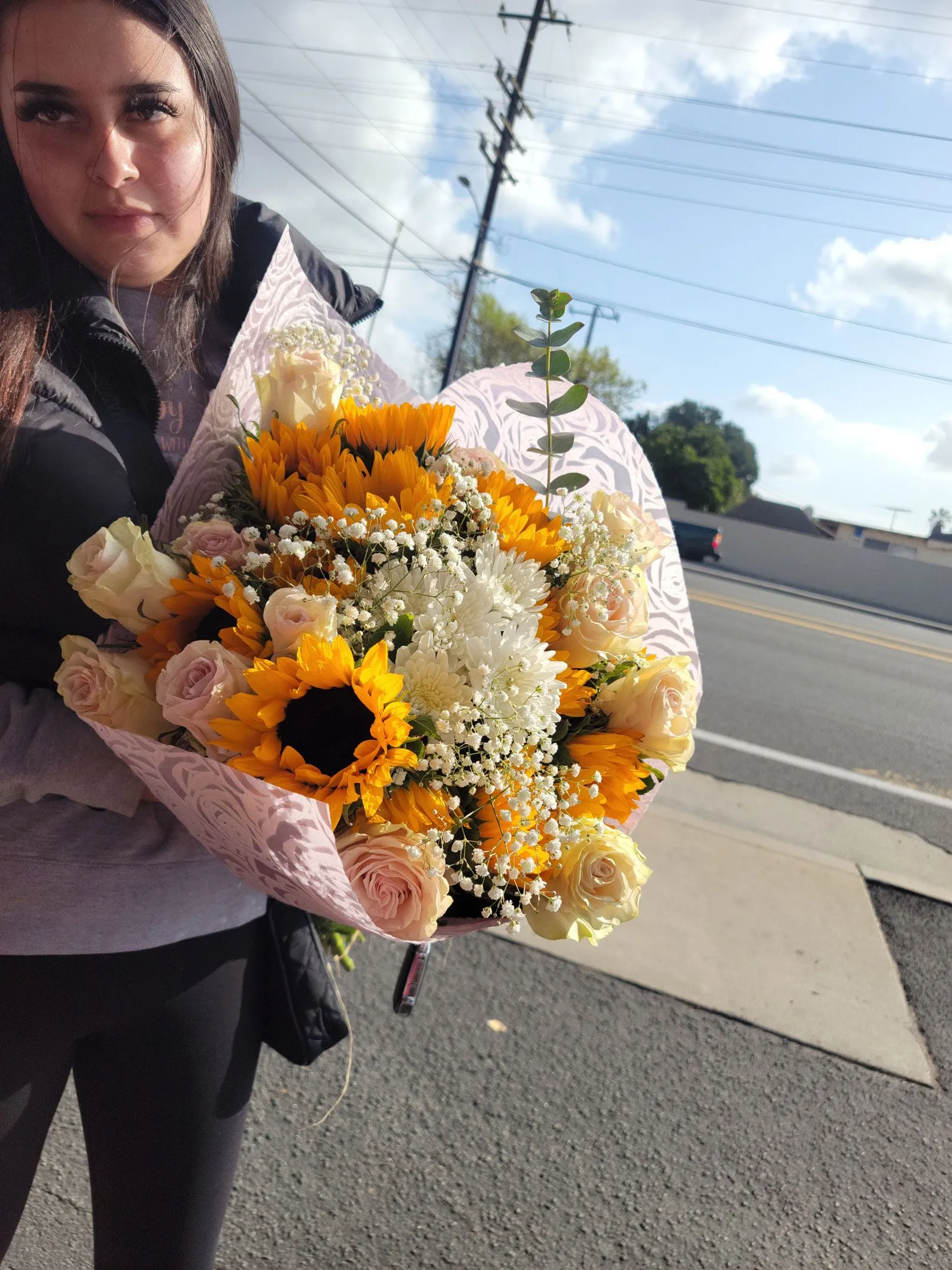 Large bouquet of flowers