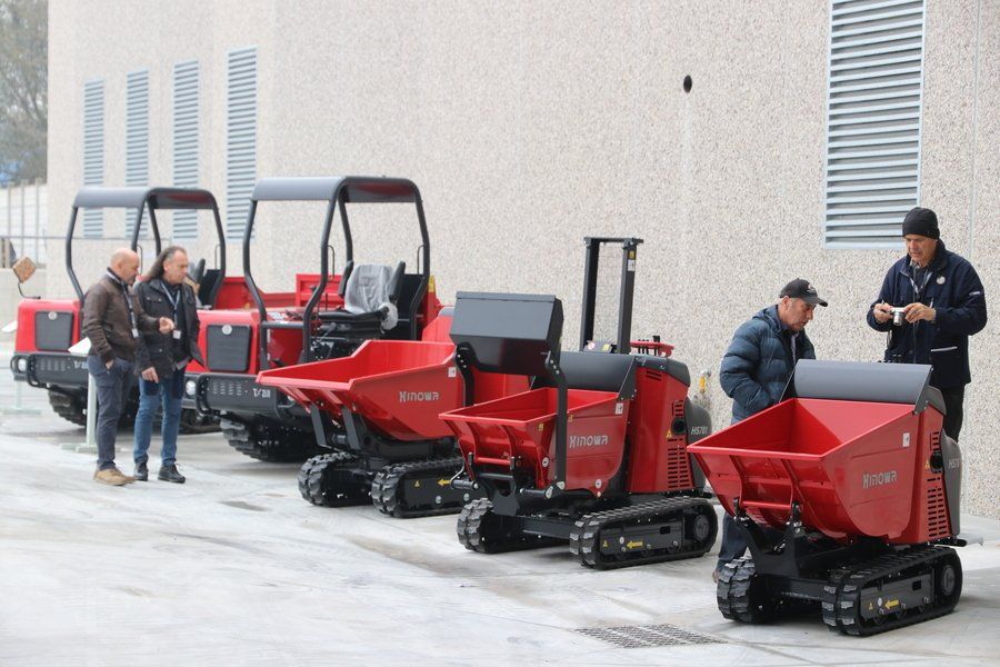 minidumper in esposizione