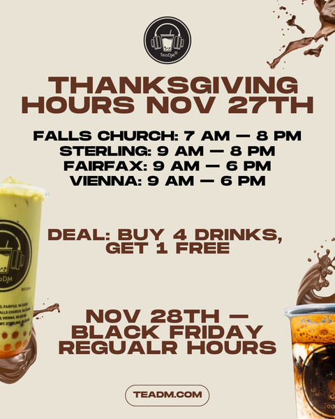 Bubble tea Arlington
Boba tea Fairfax
Bubble tea Alexandria
