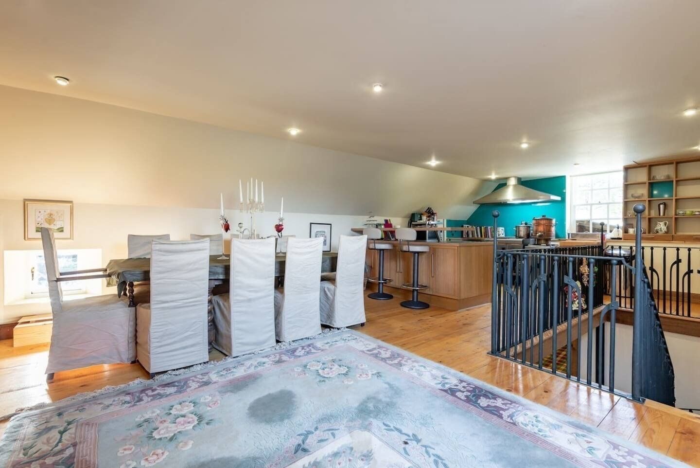 Dining Room - Newhill Granary accommodation, Glenfarg, Perth & Kinross