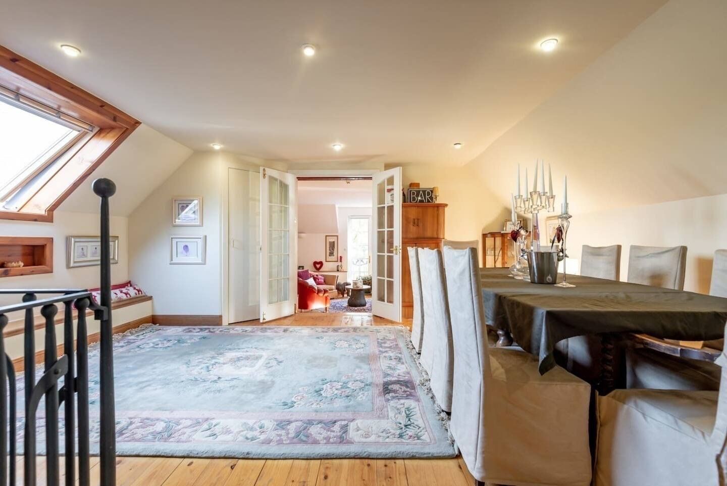 Dining Room - Newhill Granary accommodation, Glenfarg, Perth & Kinross