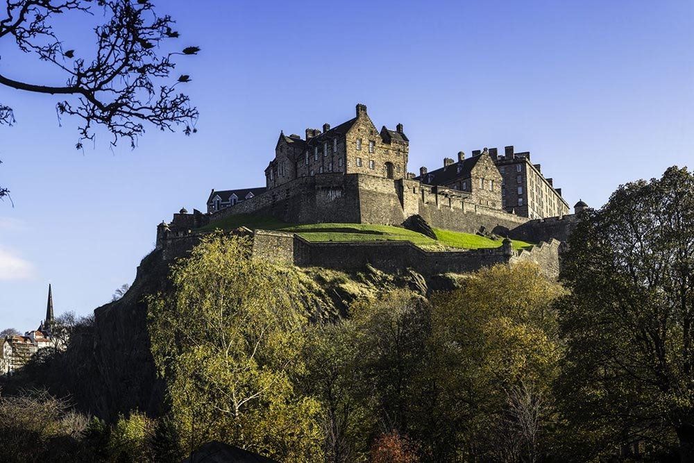 Edinburgh Castle - Things to do - Newhill Granary accommodation, Glenfarg, Perth & Kinross