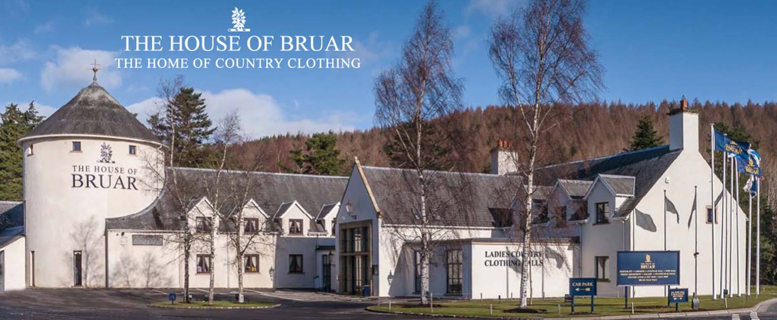 House of Bruar - Things to do - Newhill Granary accommodation, Glenfarg, Perth & Kinross