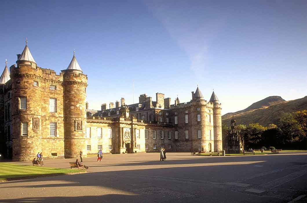 Holyrood House - Things to do - Newhill Granary accommodation, Glenfarg, Perth & Kinross