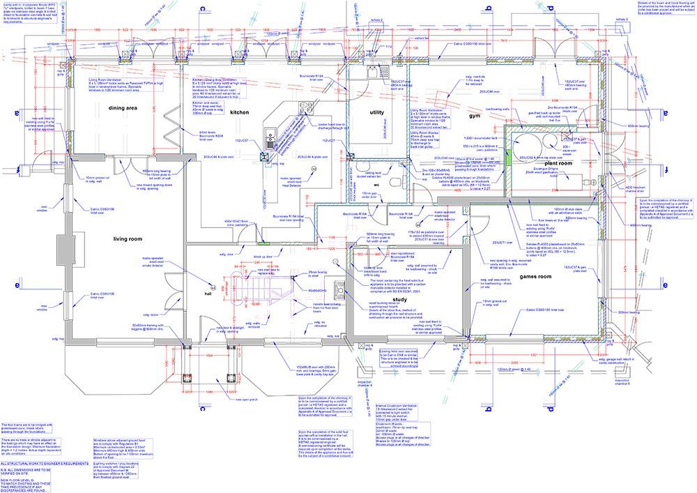 Building regs ground floor