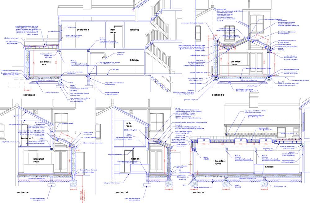 Building regs sections