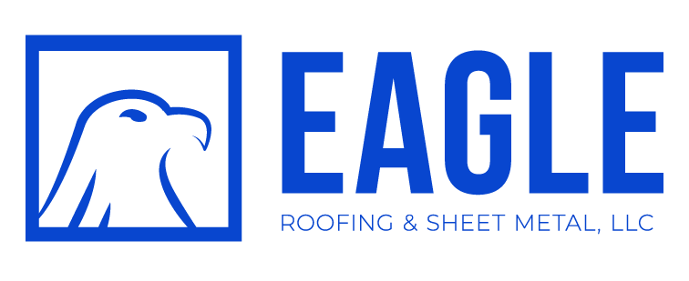 The logo for eagle roofing and sheet metal , llc.