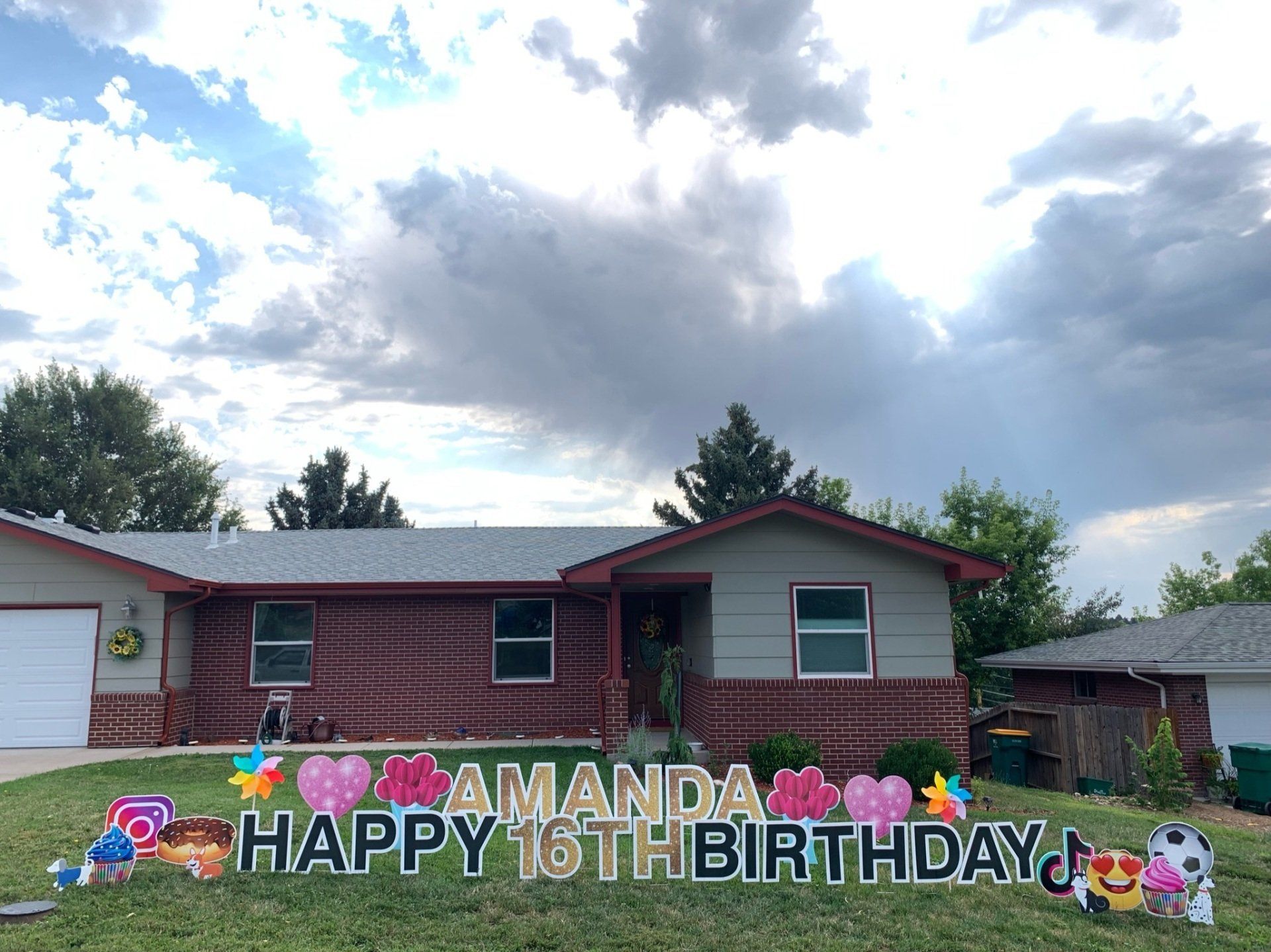 Birthday Yard Sign, Rent A Sign Near Me, Card Your Yard, Denver, CO