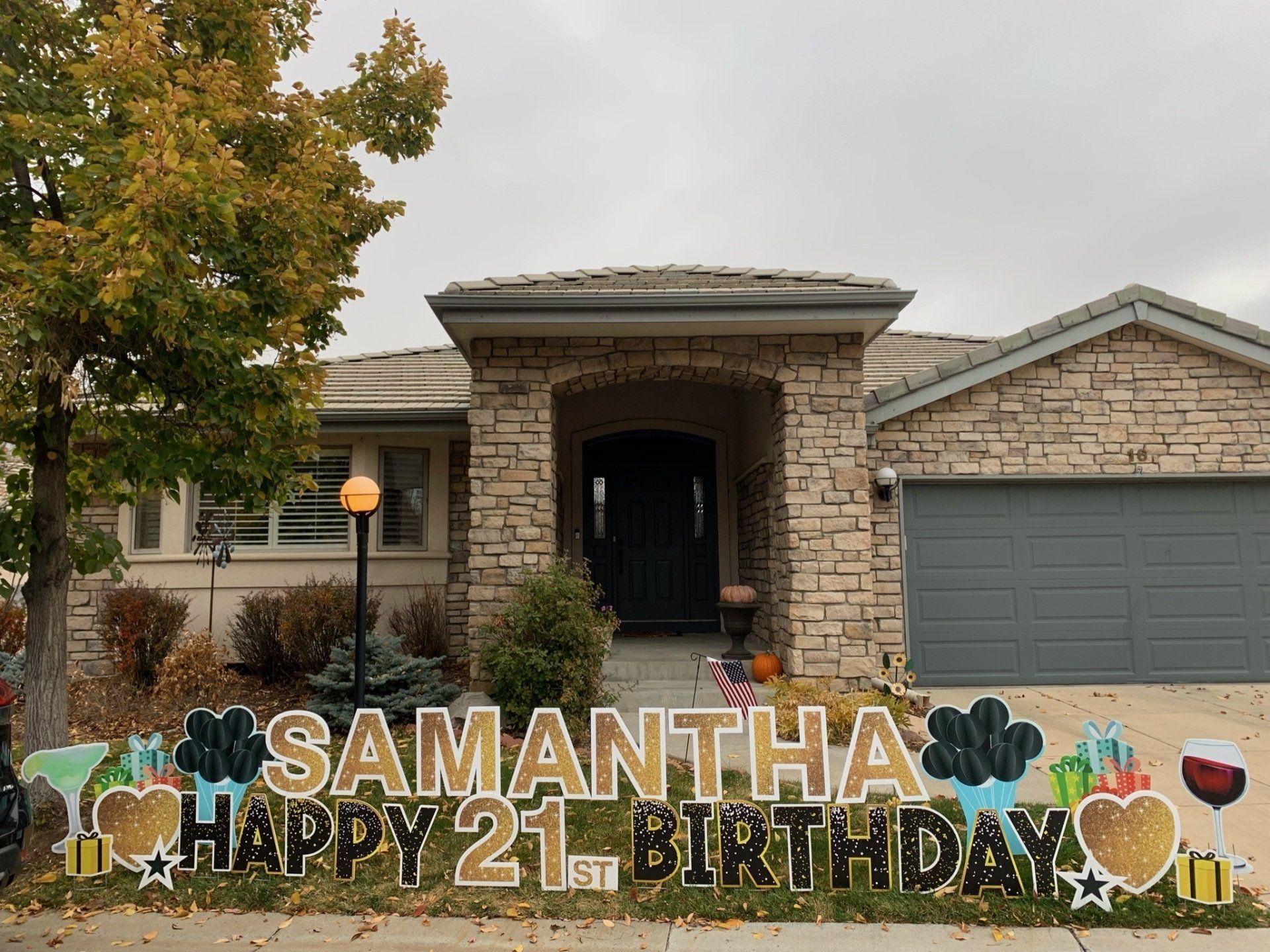 Birthday Yard Sign, Rent A Sign Near Me, Card Your Yard, Denver, CO