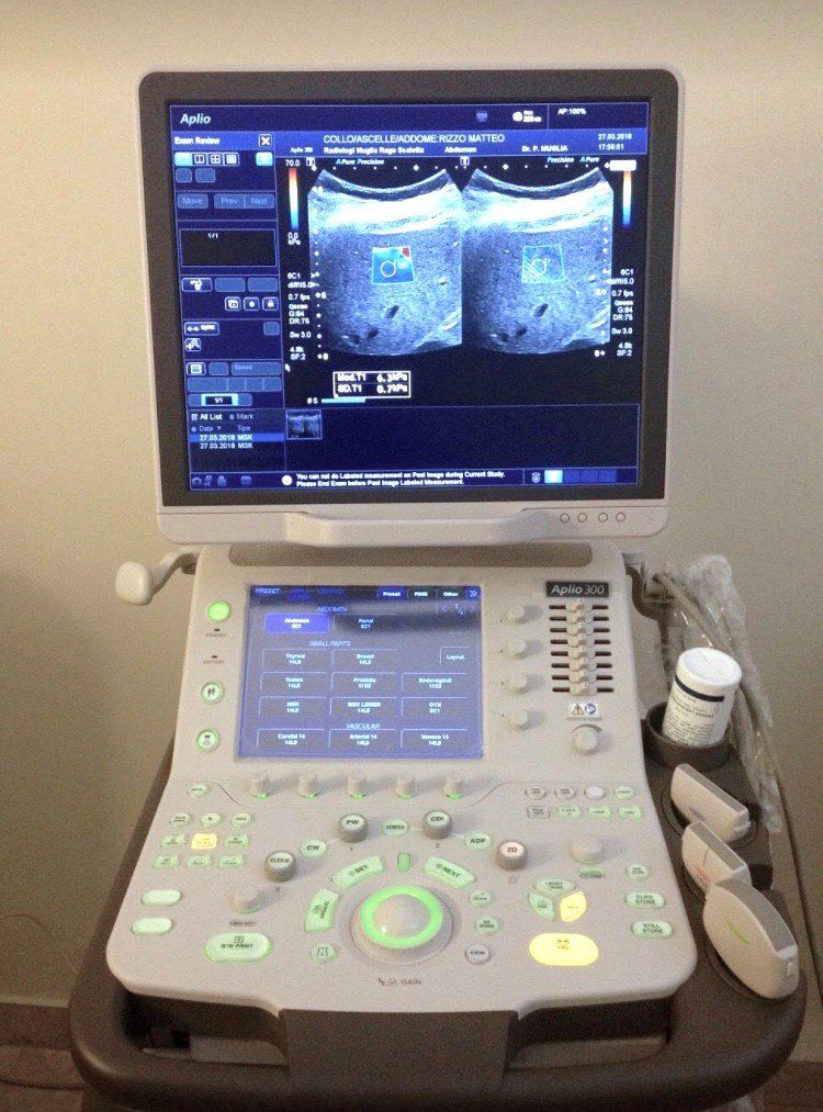 strumento ecografia