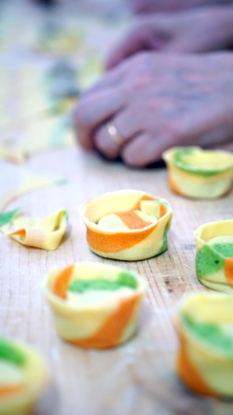 pasta fresca tricolore