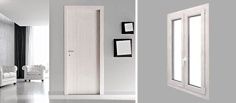 porte e finestre con finiture speciali