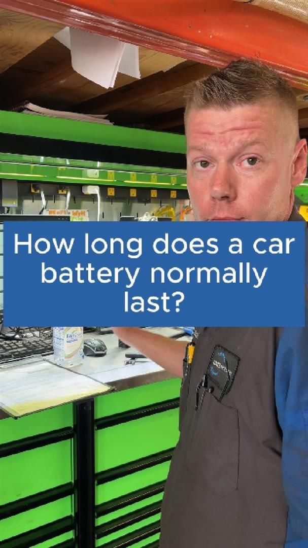 Man in auto shop asks, 