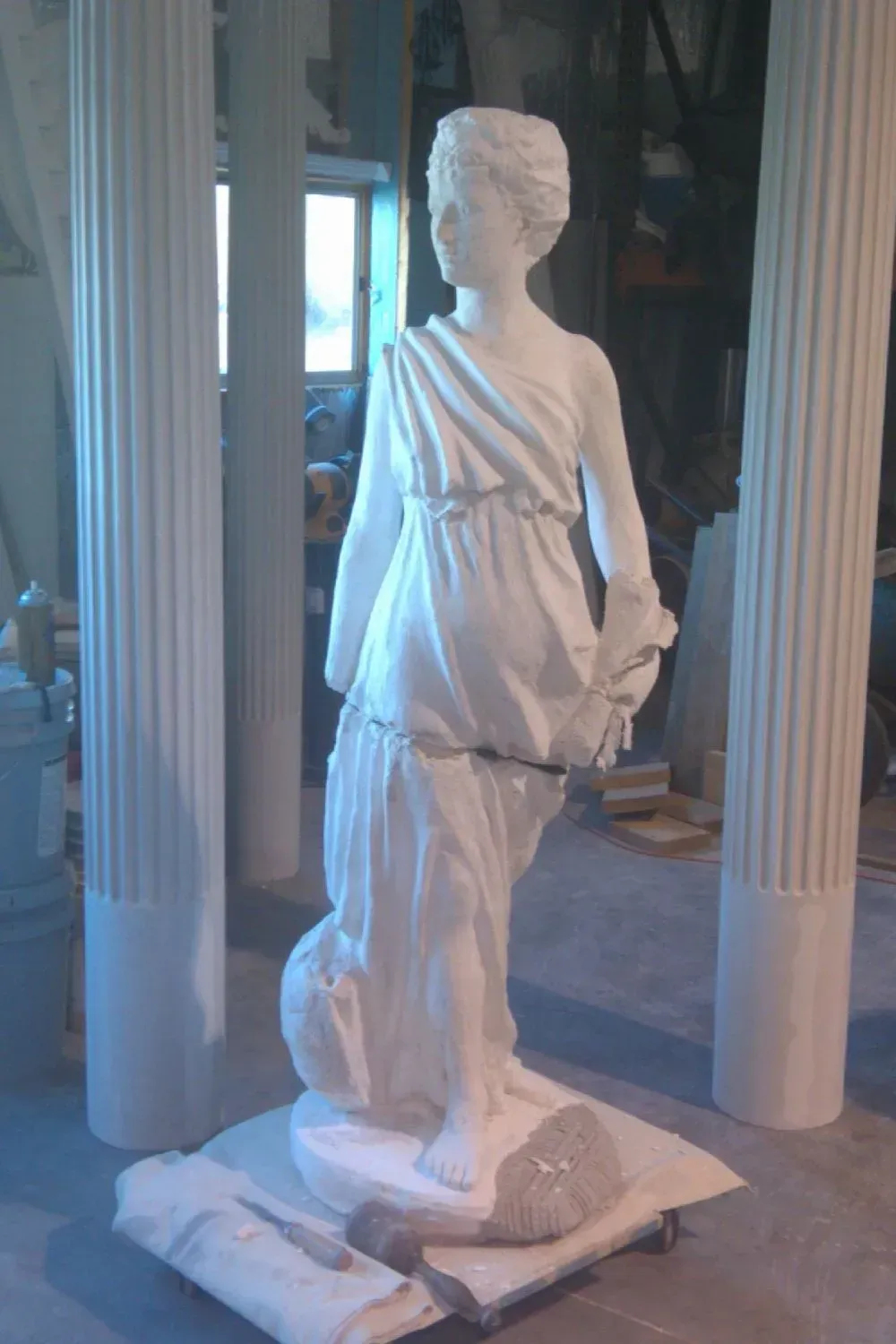 Whole Body View Of Statue — Cincinnati, OH — Old World