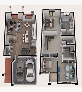 Floor Plan Renderings