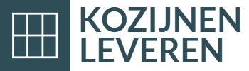 A logo for a company called kozijnen leveren