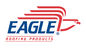 Red and blue logo for Eagle Roofing Products