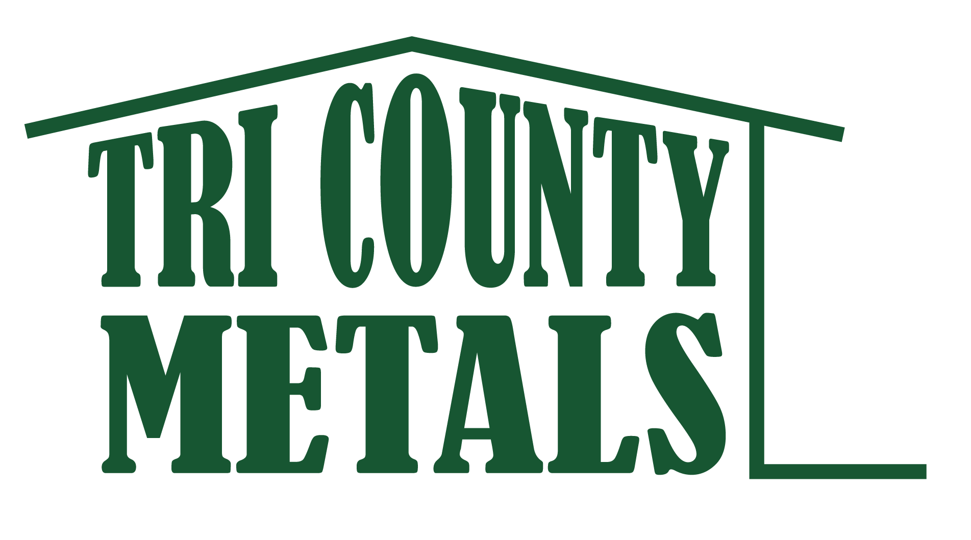 TriCounty Metals logo in green