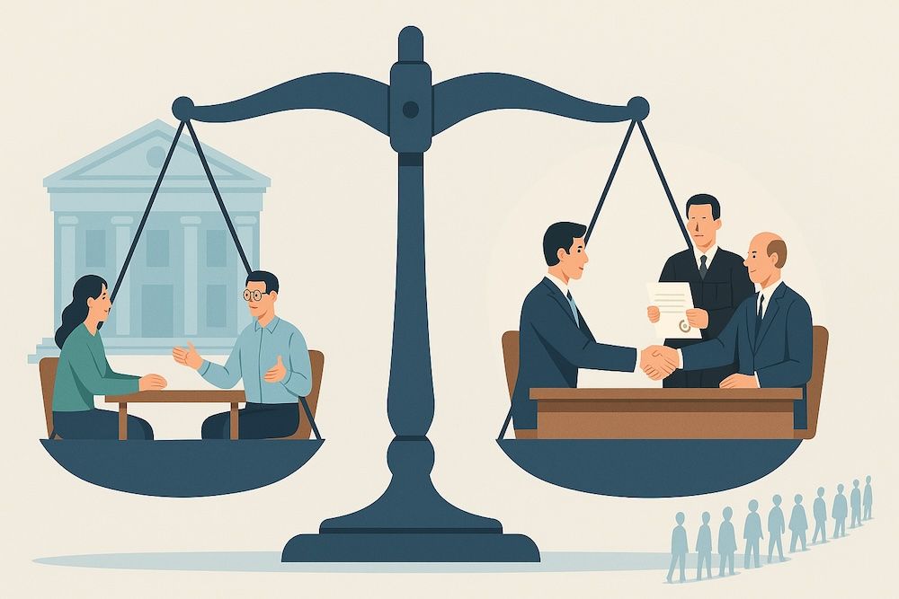 Quando Optar pela Mediação ou Arbitragem em vez do Processo Judicial?