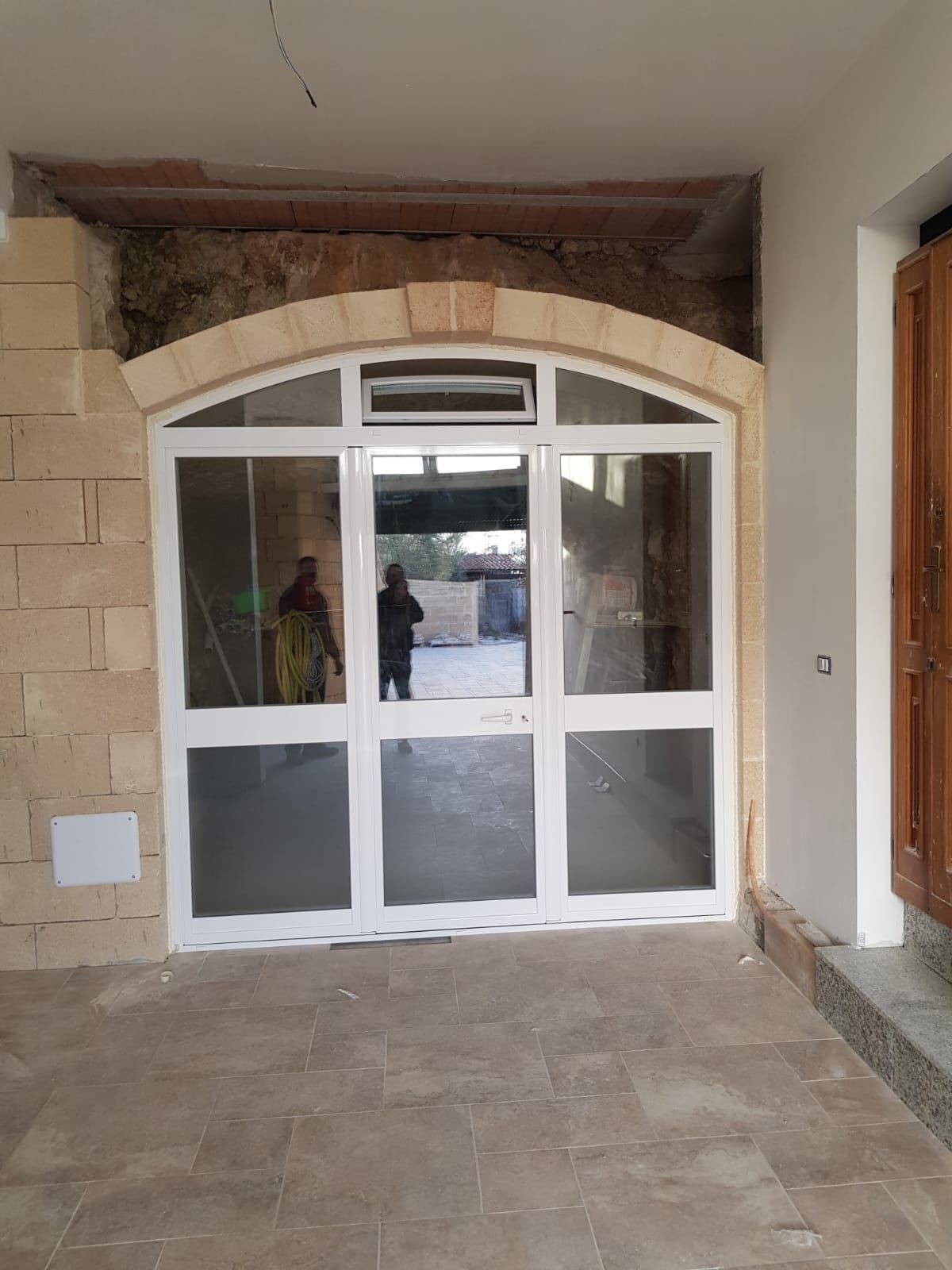 Portoncino d'entrata