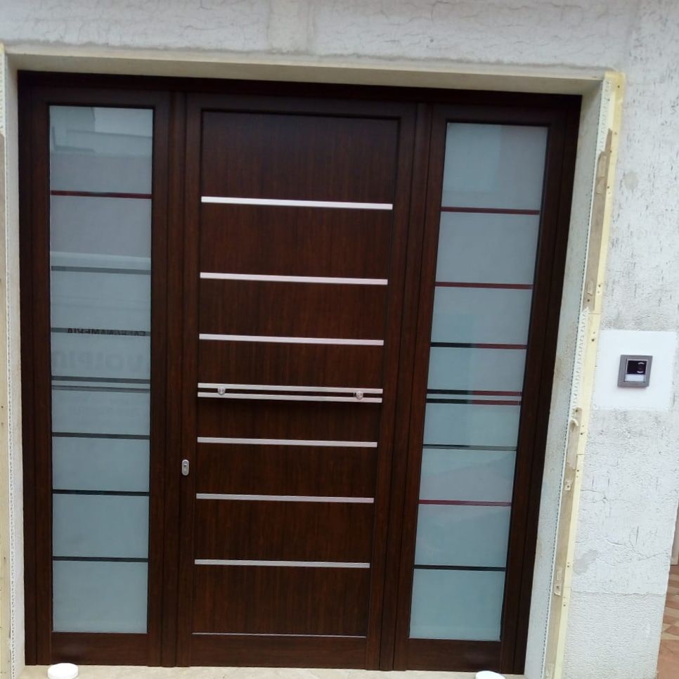 Porta d'ingresso alluminio