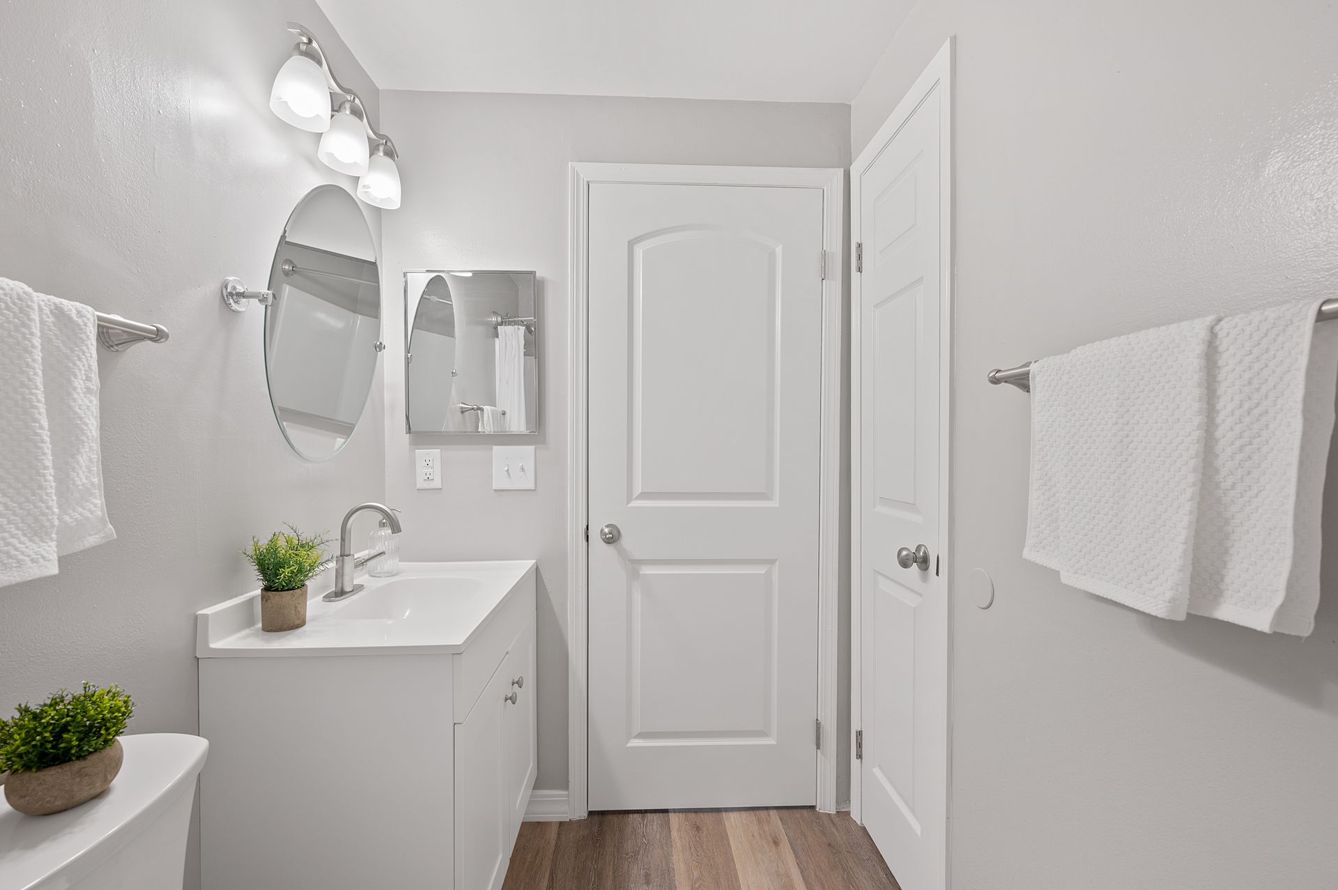 Image of the bathroom in the Berwick floor plan