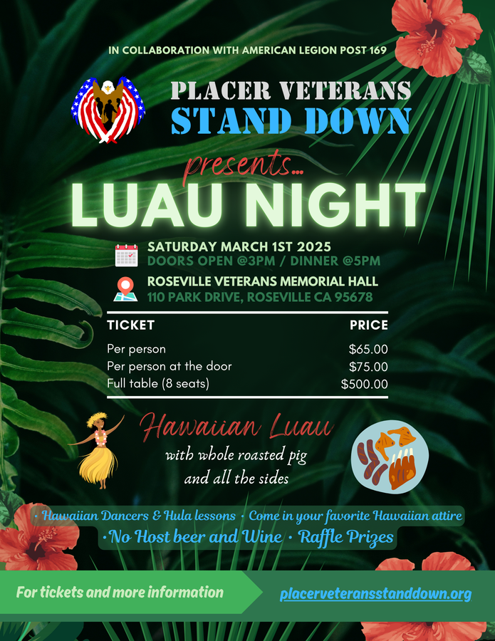 PVSD Luau Night Flyer 2025 image