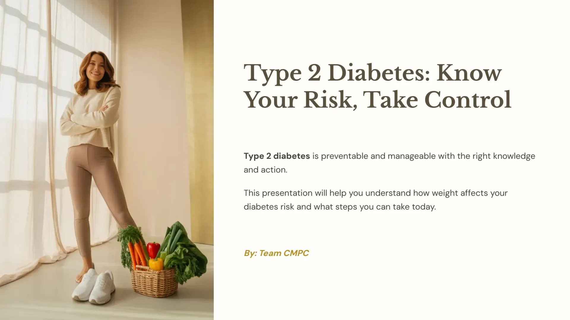 Type Diabetes: Know Your Risk, Take Control