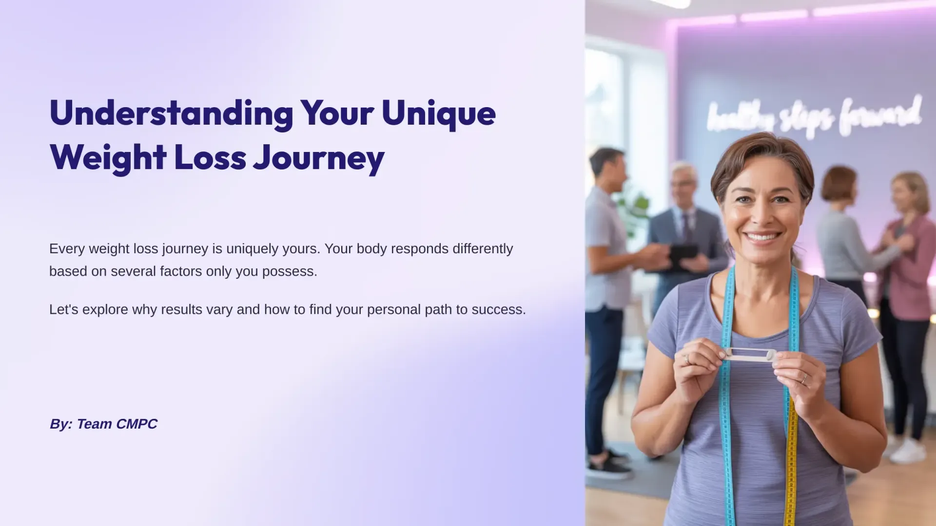Understanding Your Unique Weight Loss Journey