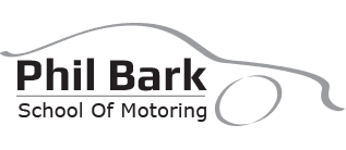 Phil Bark School of Motoring company logo