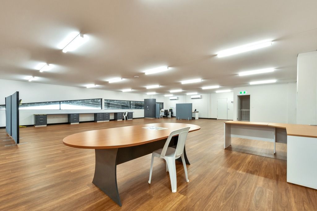 Commercial premises showing new flooring and fittings and fixtures