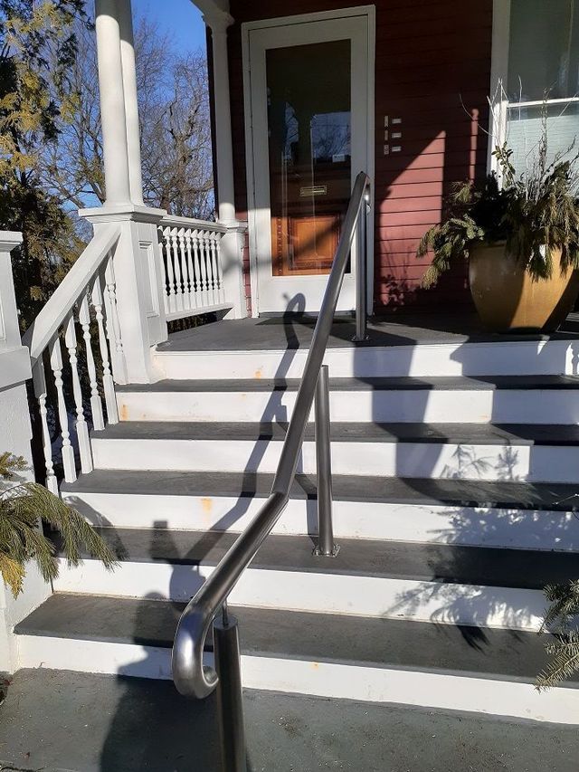 Finished welding railing by NRK Welding LLC