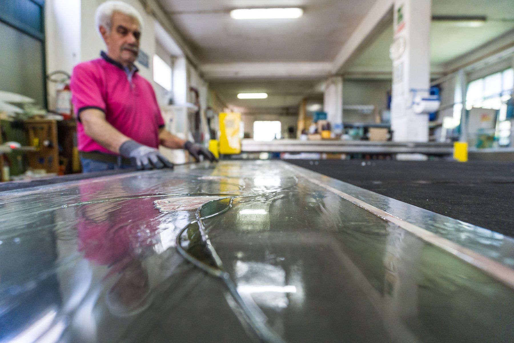 vetrata per porta in vetro