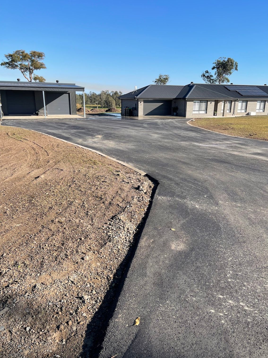 Completed Bitumen Driveway — Arnway Pty Ltd In Kempsey, NSW